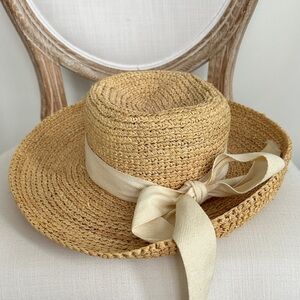 Peter Beaton Nantucket Straw Hat OS